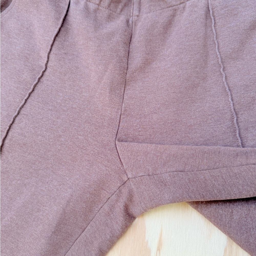 Everlane Women’s Brown Cropped Pants Size M | Ankle Length Pull-On Trousers - Picture 7 of 10